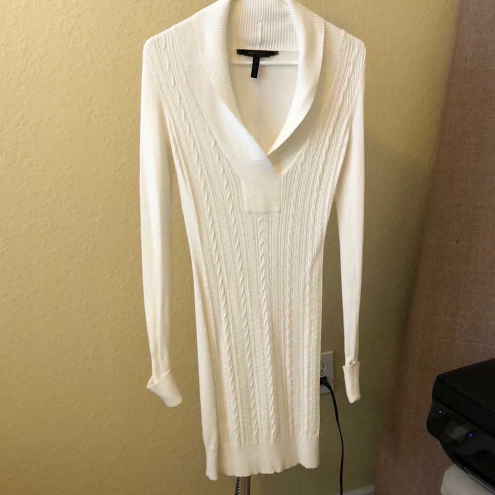 Long sleeve sweater dress